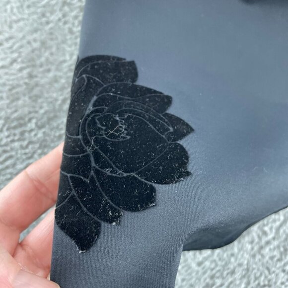 Zyia Active Leggings Floral Design High-Waist Blend For Women Size 20 4791 - Picture 4 of 11